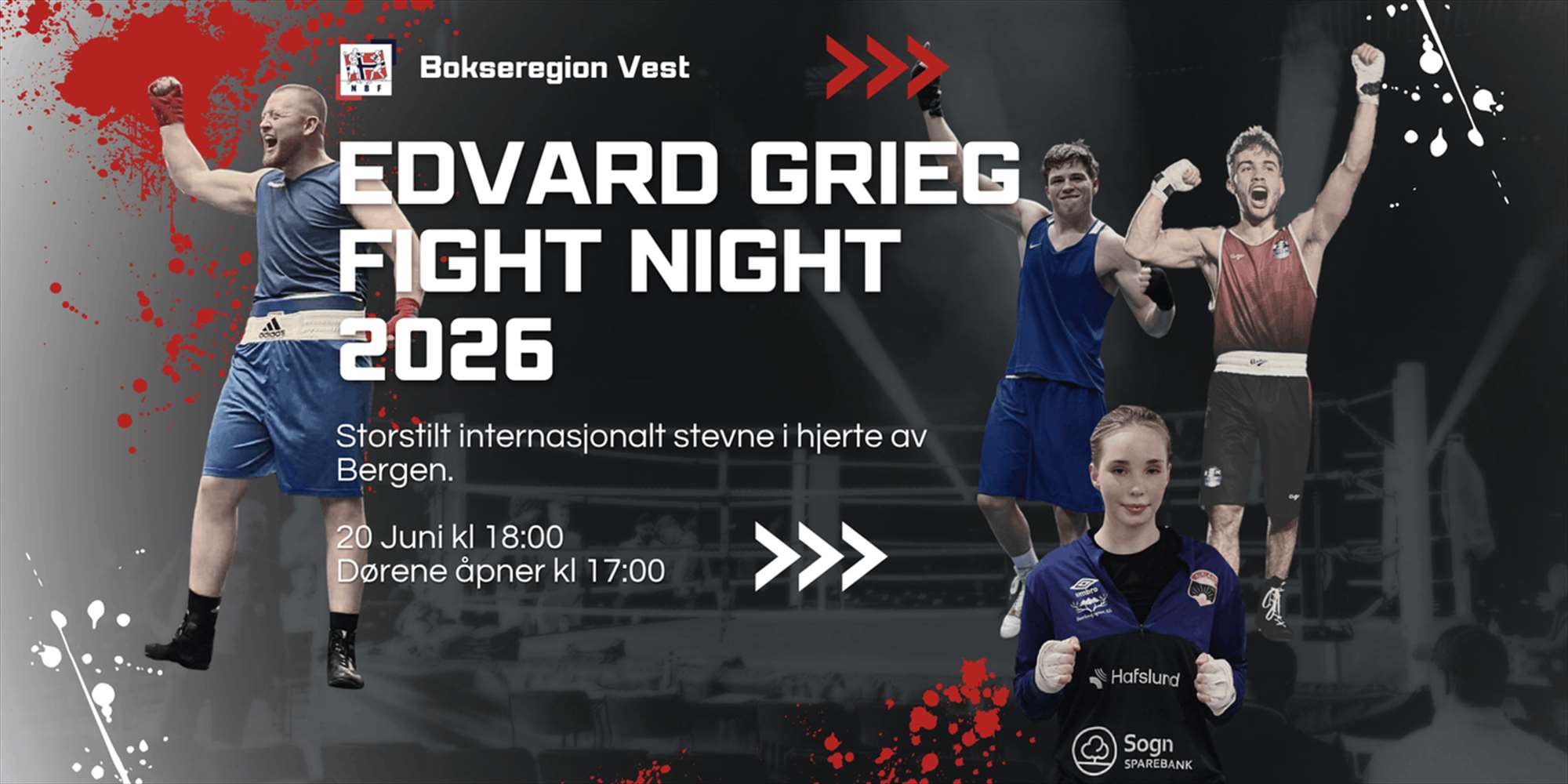 Edvard Grieg Fight Night 2026