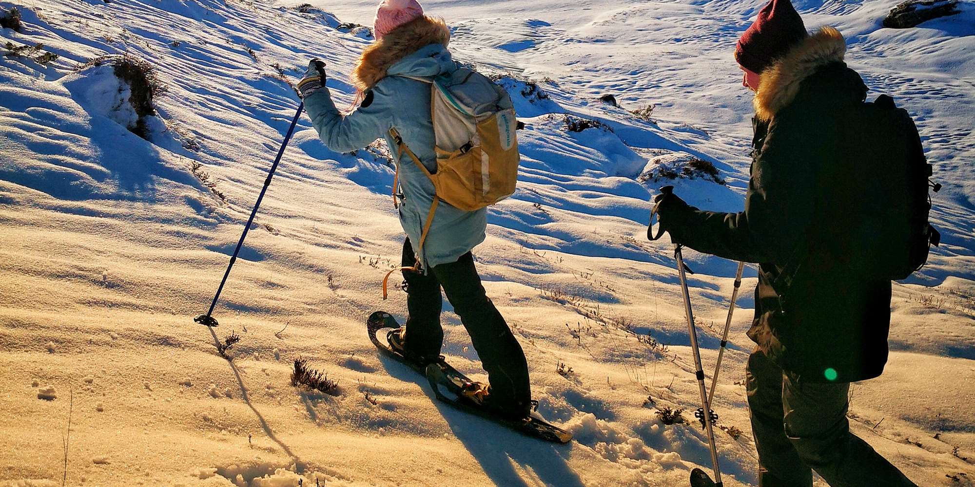 Snowshoe Hiking with Norway Mountain Guides