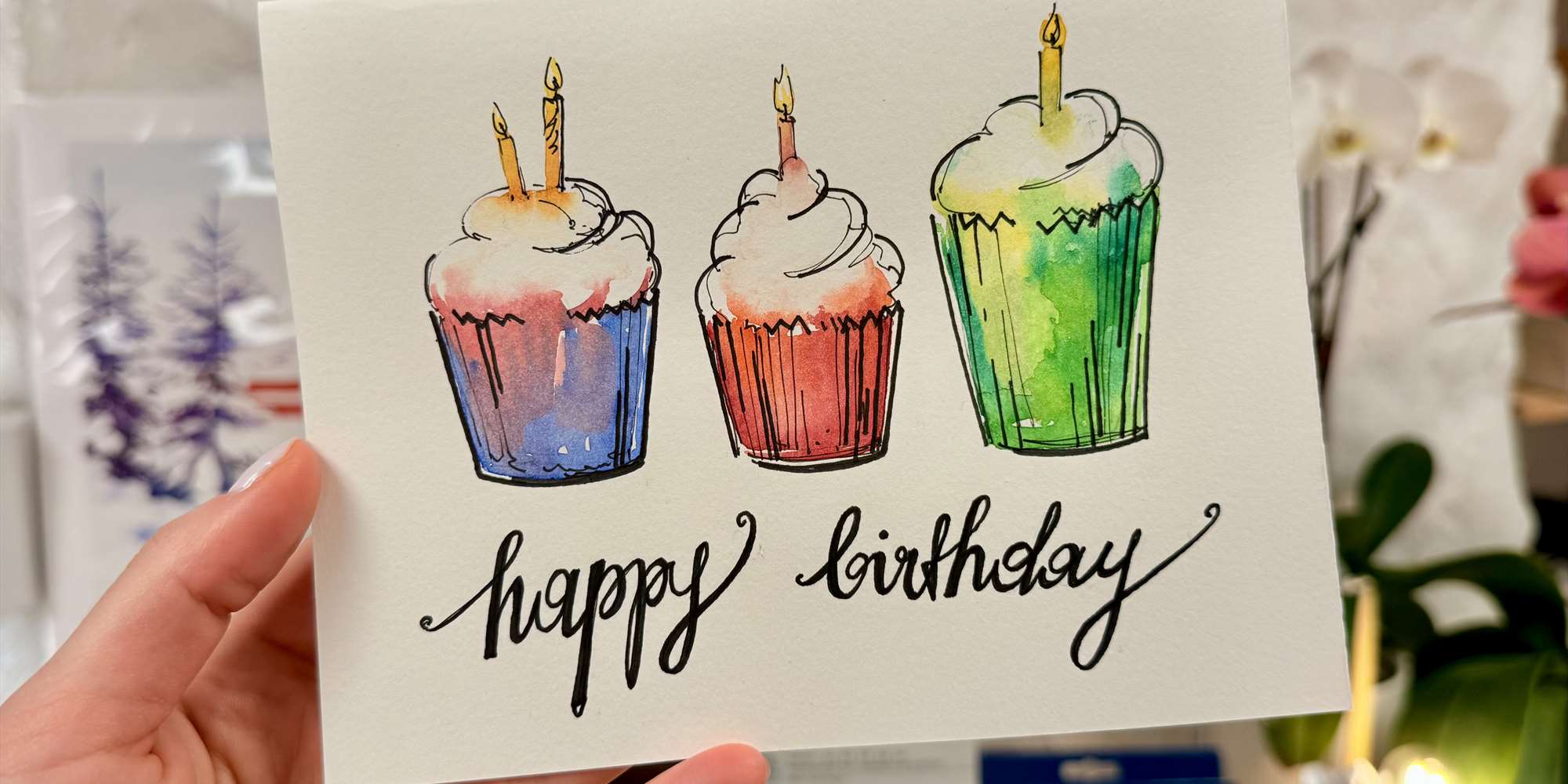 Event is designed for both beginners and those that already painted with watercolor