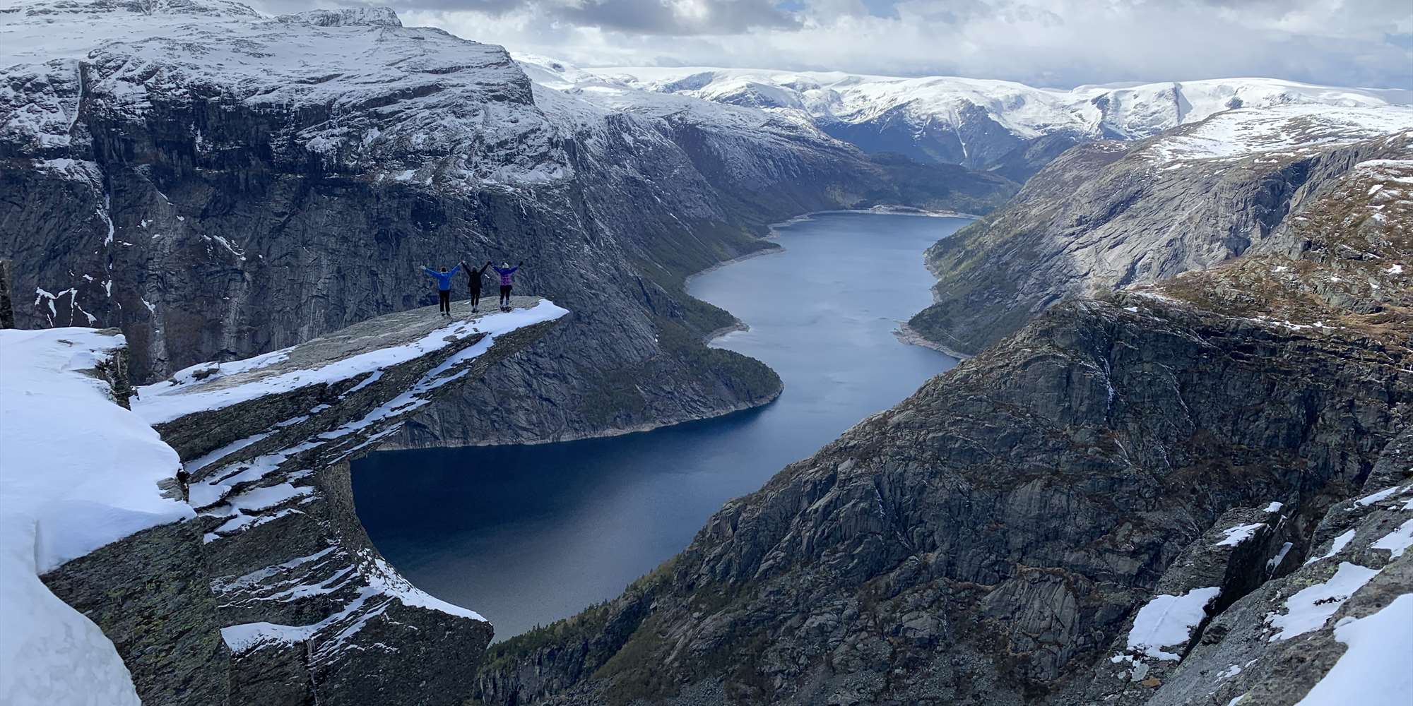 Trolltunga hike winter - visitBergen.com