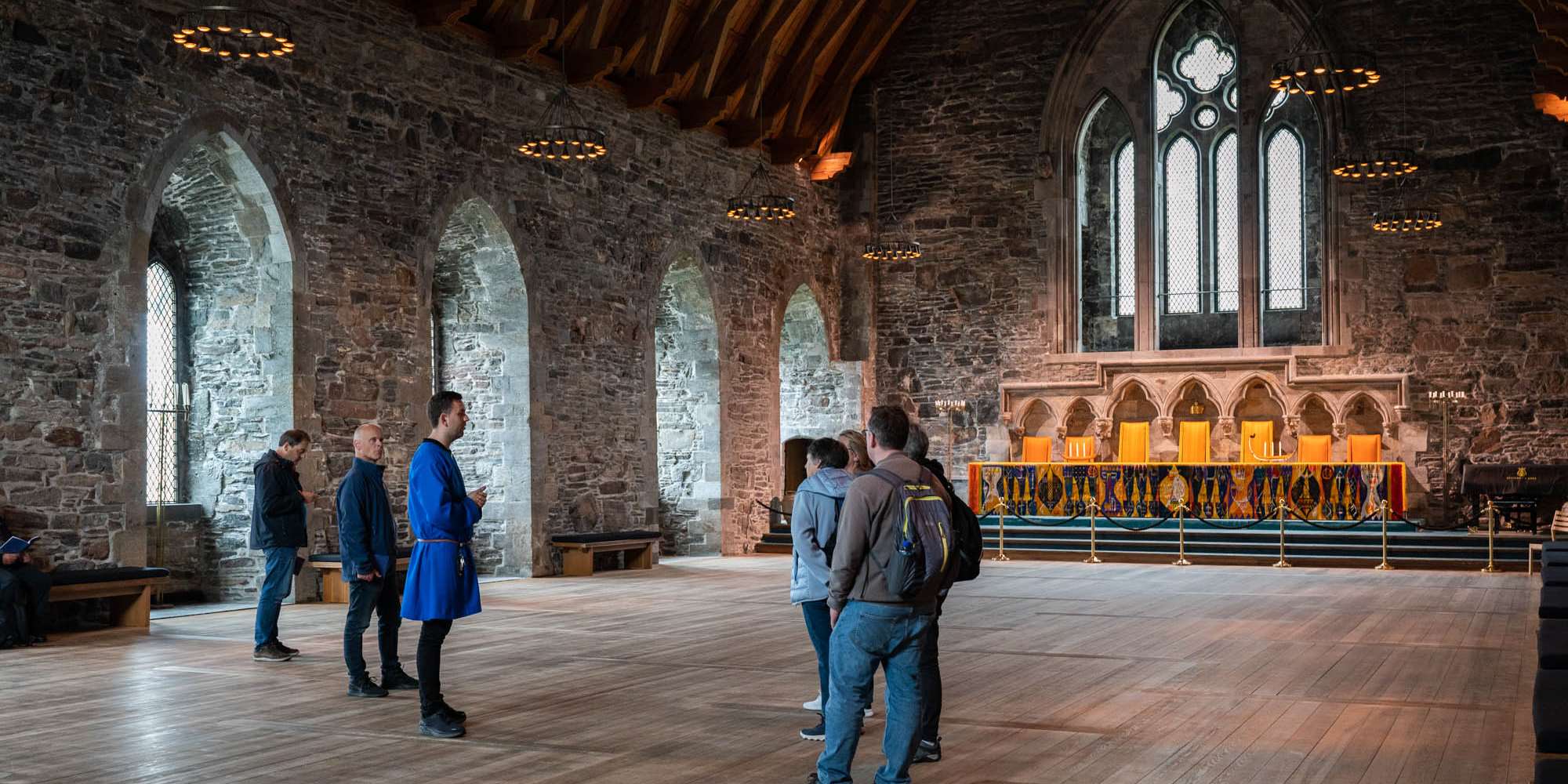 Guided tour in Håkon`s Hall