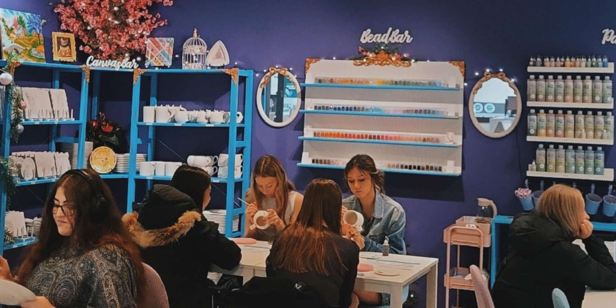 An inspiring atmosphere where you can relax and get creative