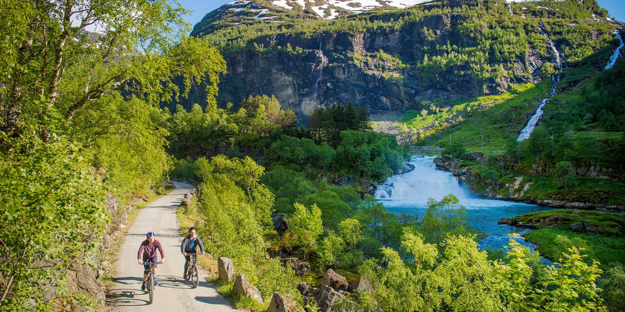 Cycling the Flåm valley