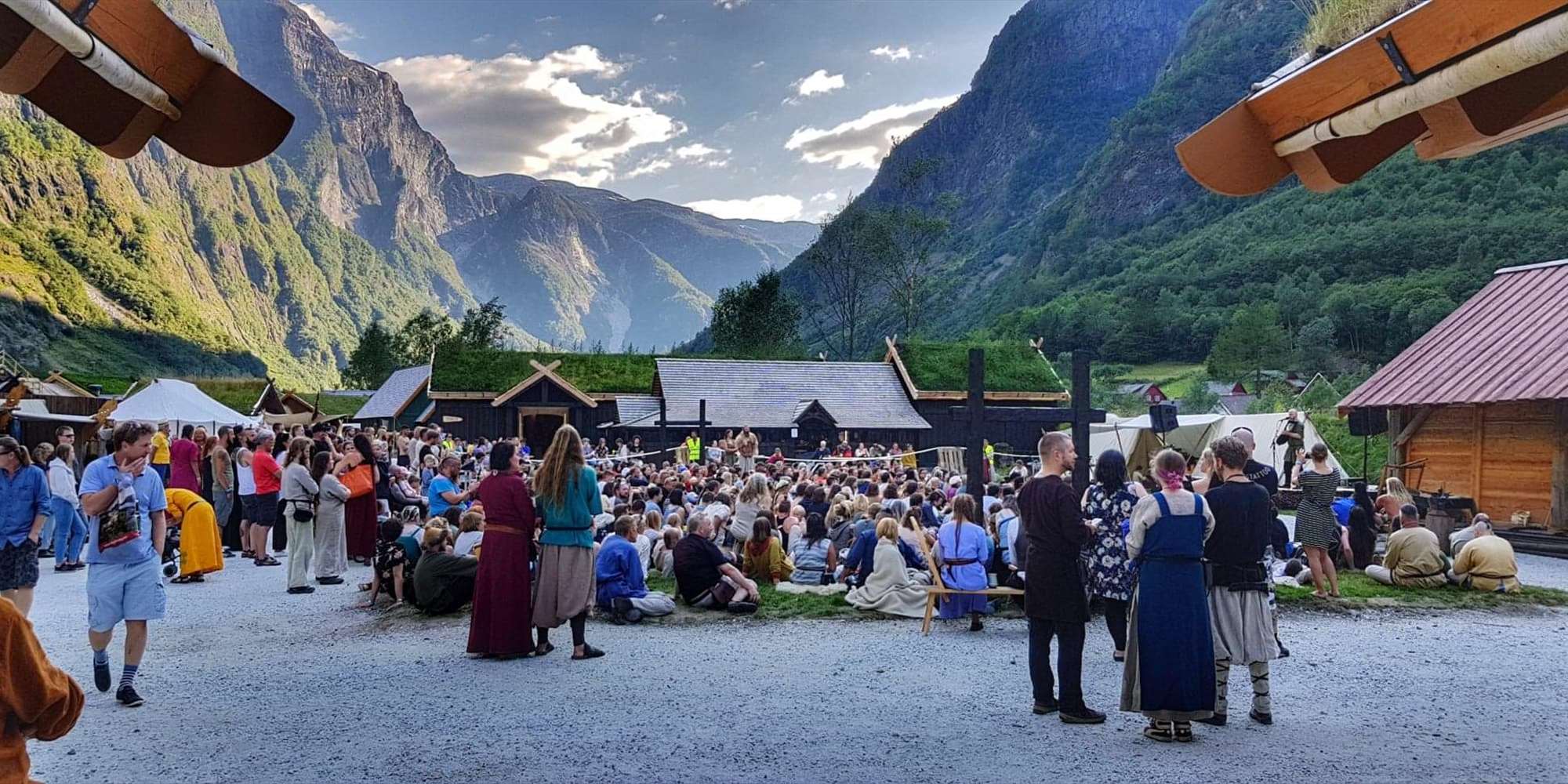 Explore the Viking village Njardarheimr in Gudvangen - visitBergen.com