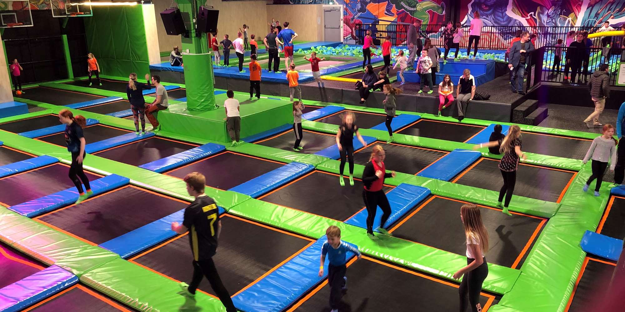 Humanistisk Æble transfusion FlipZone Trampoline park - visitBergen.com