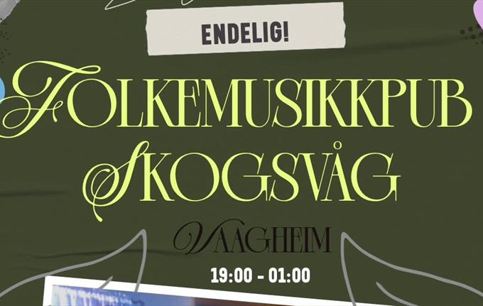 Folkemusikkpub i Skogsvåg