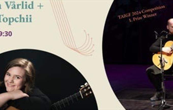 Double solo recital: Kristina Vårlid + Marko Topchii