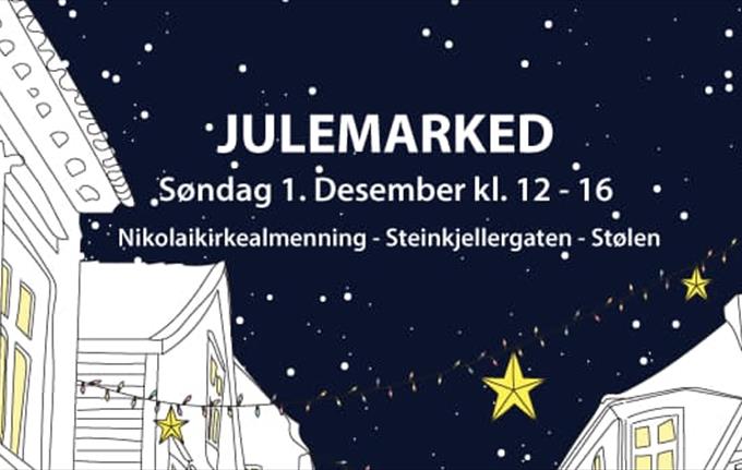 Christmas Market in Steinkjellergaten