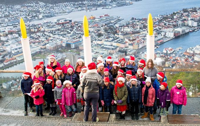 Christmas at Fløyen