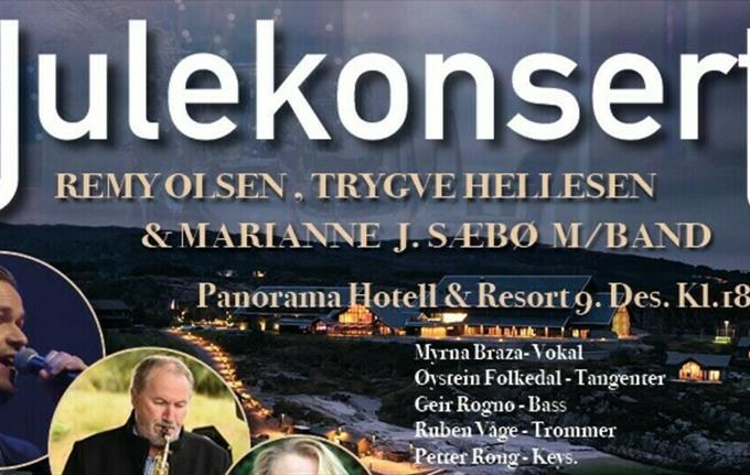 Julekonsert med Remy Olsen, Trygve Hellesen, Marianne Juvik Sæbø & Band