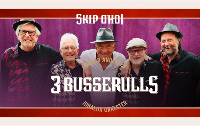 Busserulls spiller på Møkster 19. juli