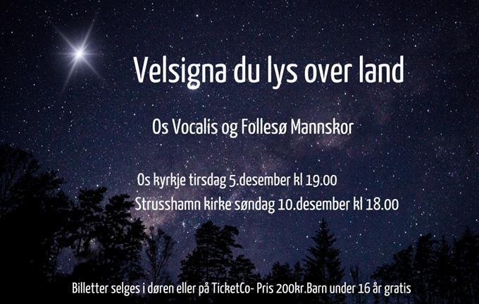Velsigna du lys over land