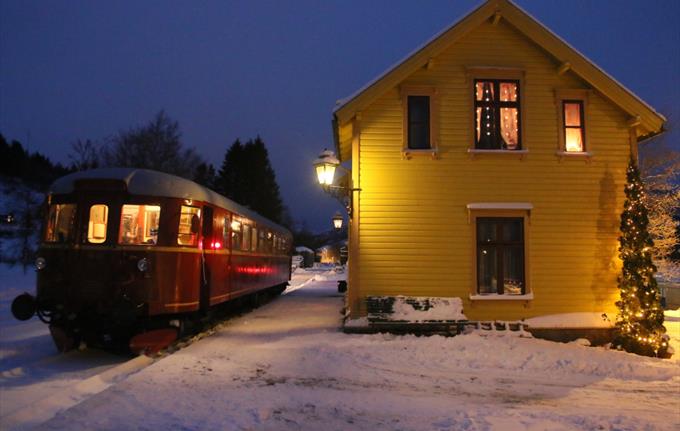 Gamle Vossebanen - Juletog med motorvogn - 7. desember 2025