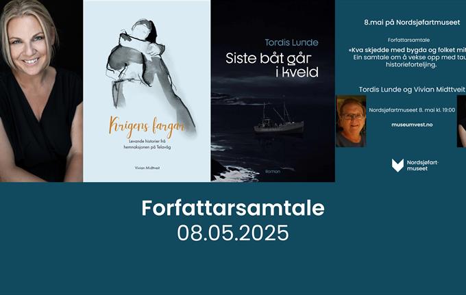 Forfattarsamtale 8. mai: «Kva skjedde med bygda og folket mitt?»