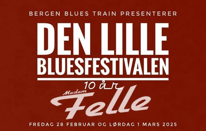 DEN LILLE BLUESFESTIVALEN FORMIDDAG- 2025