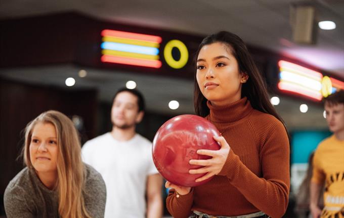 Bowling at Vestkanten shopping mall in Bergen