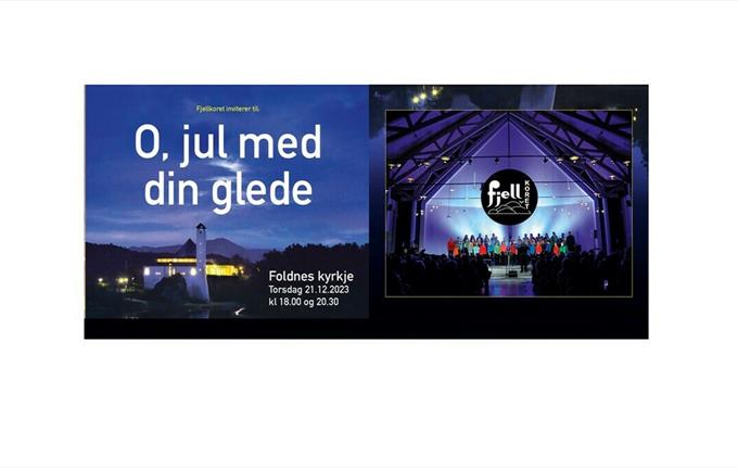 Fjellkoret Julekonsert 21. desember 2023 kl 18:00