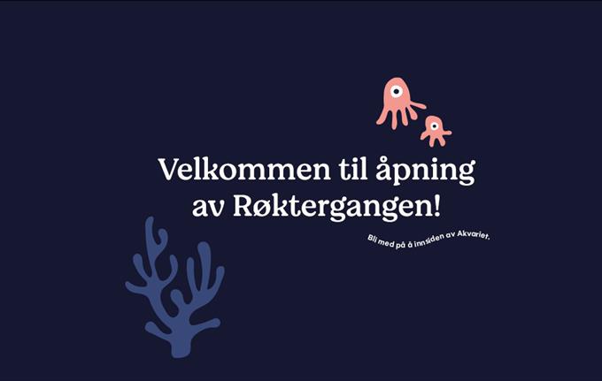 Bli med på offisiell åpning av Røktergangen på Akvariet i Bergen