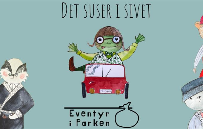 Teater i Nygårdsparken, søndag 8.juni kl.11:30: "Det suser i sivet"