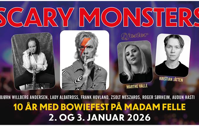 SCARY MONSTERS – 10 år med Bowiefest