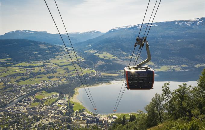 Great view of Vossevangen