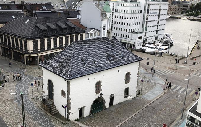"Murhvelvingen" oder "Muren", von oben gesehen