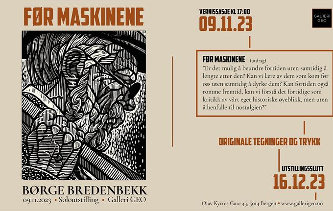 Before the Machines - Børge Bredenbekk