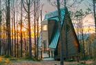 Walk-up to the cabin