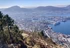 Erleben Sie lokale Wege mit Blick über Bergen