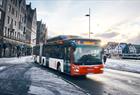 Bus at Bryggen