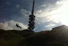 Zipline on Mount Ulriken