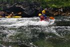 Course in river paddling