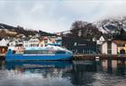 The Hardangerfjord Express boat between Bergen and Rosendal