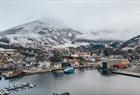 Aerial view of Rosendal