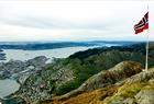 Zipline on Mount Ulriken