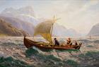 Boat on the Sognefjord