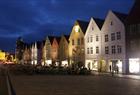 Evening at Bryggen in Bergen