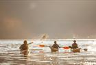 Paddling in a group is fun!