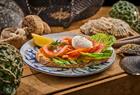 Smoked Aurora salmon & poached egg