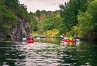 Guided kayak trip in Øygarden