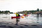 Guided kayak trip in Øygarden