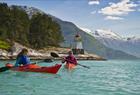 The Hardangerfjord experience is best from a kayak!