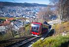 Fløibanen funicular - new carriages in 2022