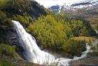 The waterfall called Fossen Bratte