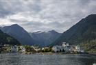 View of Flam from the fjord