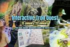 Poster for the Interactive Troll Quest at the Troll Museum Bergen (English version)