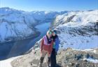 Trolltunga hike winter