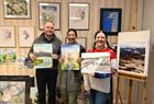 Event is designed for both beginners and those that already painted with watercolor