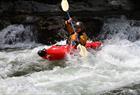 Course in river paddling