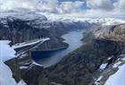 Trolltunga hike winter